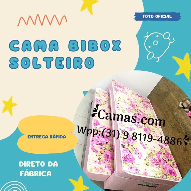 !!!Bibox Solteiro c/ Auxiliar! Novas da Fábrica!! Entregamos  - Foto 2