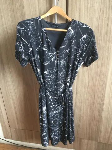 Vestido Cortelle midi com cinto faixa