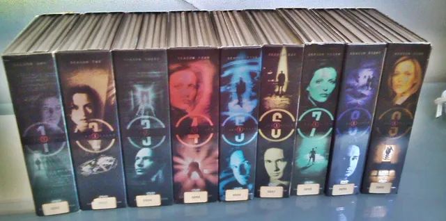 56 DVDs Coleção completa The X-Files  
