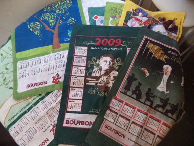 Lote panos calendário Záffari coleção - Foto 3