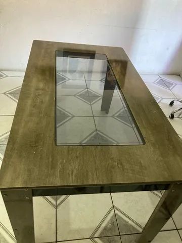 Conjunto Mesa de Jantar Jandira com 10 Cadeiras 2.20 x 1.10 Retangular