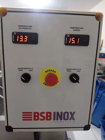 Tanque de inox fabricação de queijo 300 litros - Foto 2