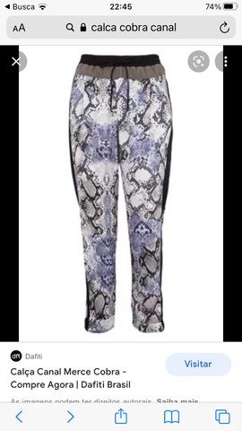 Calça jogging Canal