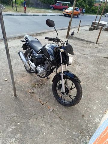 HONDA - CG 160 - 2023/2024 - Preta - R$ 19.990,00 - Vavá Motos