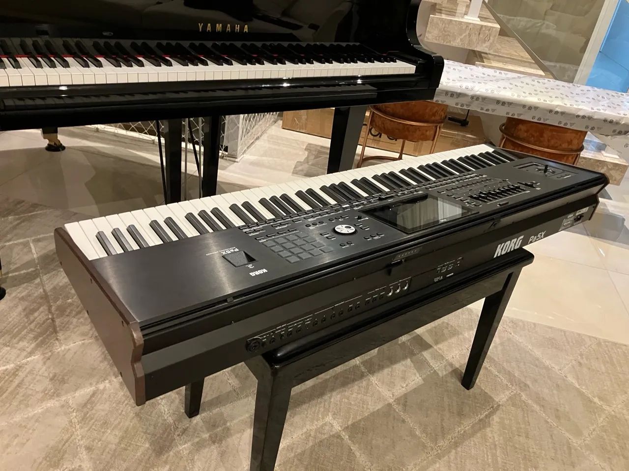 Teclado Korg PA5X 88 (novo) - Foto 5