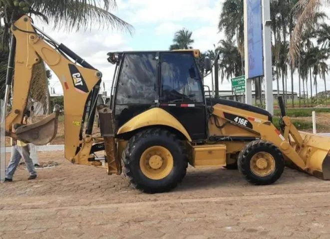 Retroescavadeira 416e 4x4 ano 2014
