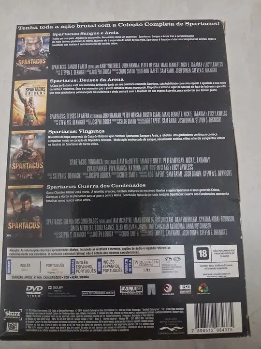Coleção completa de  spartacus - Foto 3