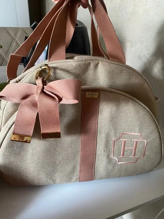 Kit Bolsa luxo rose - Foto 4