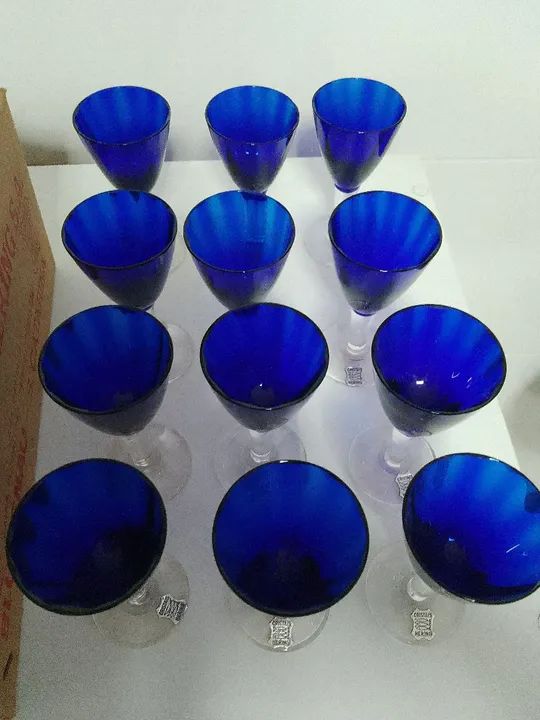 Taças de  cristal Hering antigas - Foto 2