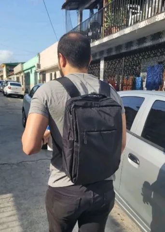 Mochila Escolar Faculdade Para Notebook Impermeável Com Usb Cores - Foto 2