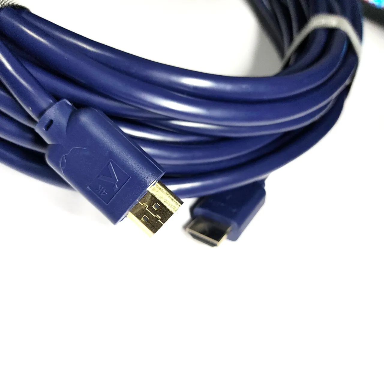 Cabo 2.0 Hdmi 10 metros Aquário 4k blindado - Foto 2