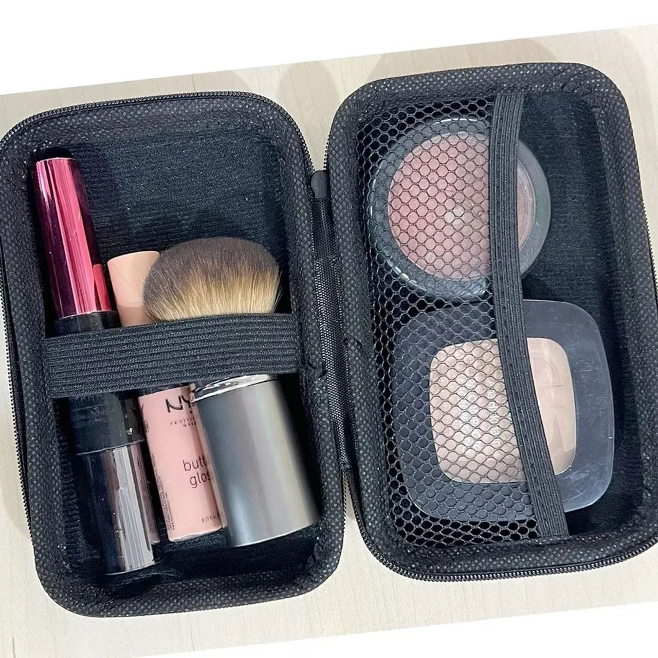 case estojo 1x porta HD externo, calculadora, chaves, cabos, cosméticos carrregador - Foto 5