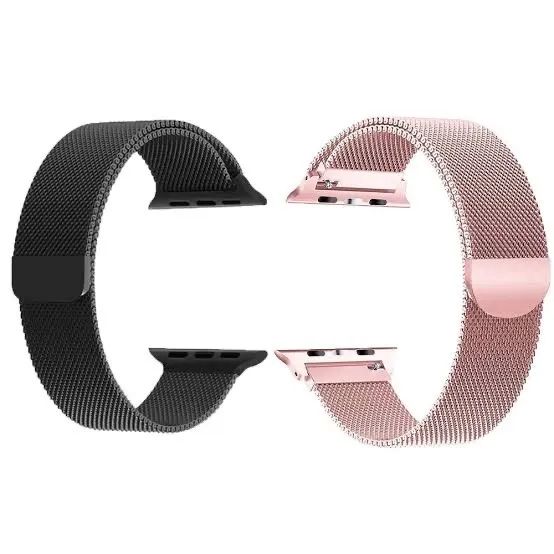 Pulseira Milanesa de Aço para Smartwatch - Foto 4