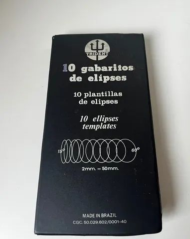 09 Gabaritos de Elipses - Foto 2