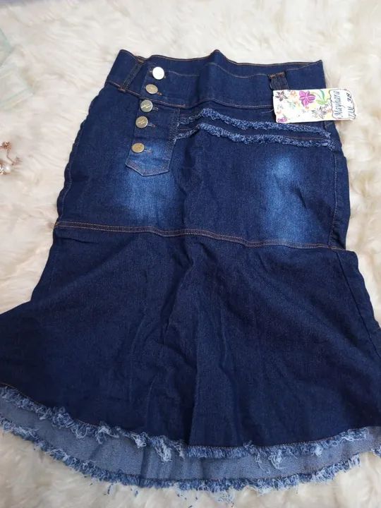 Saias jeans tamanhos variados  - Foto 2