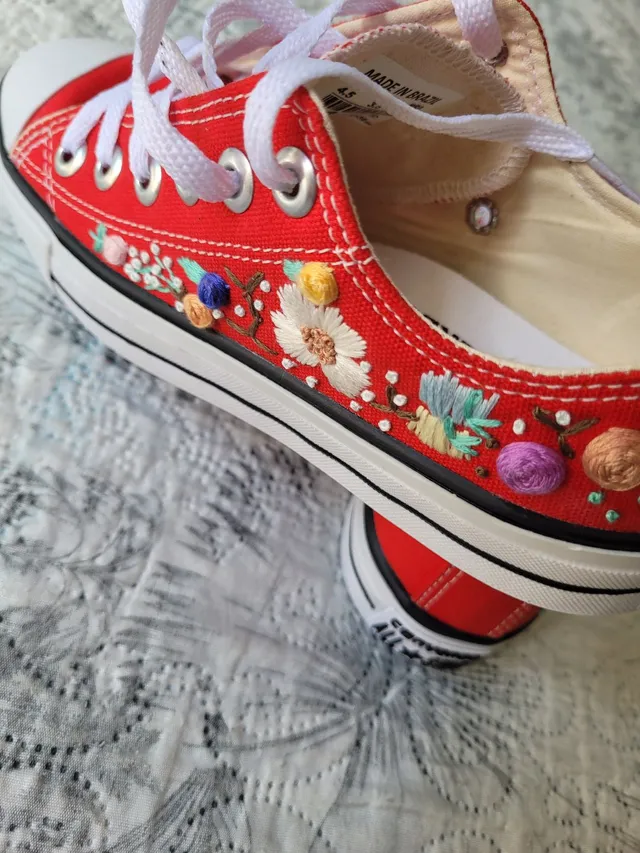 All Star Bordado a mão Novo