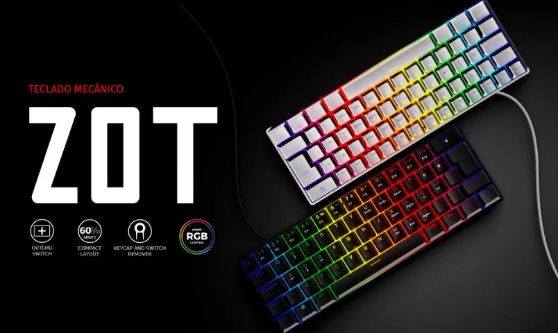 Teclado gamer, teclado mecânico - Foto 5