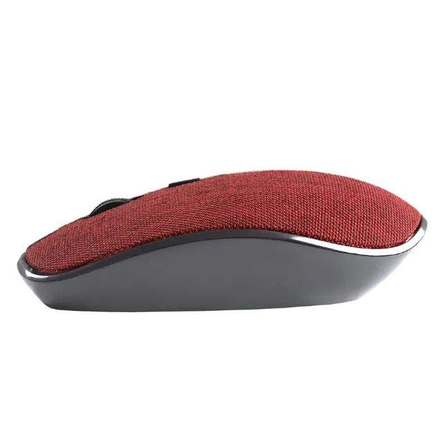 Mouse Sem Fio USB GT Colors em Tecido Red - WZetta - Foto 2