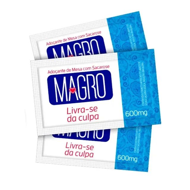 Adoçante De Mesa Magro Tradicional Caixa Com 1000