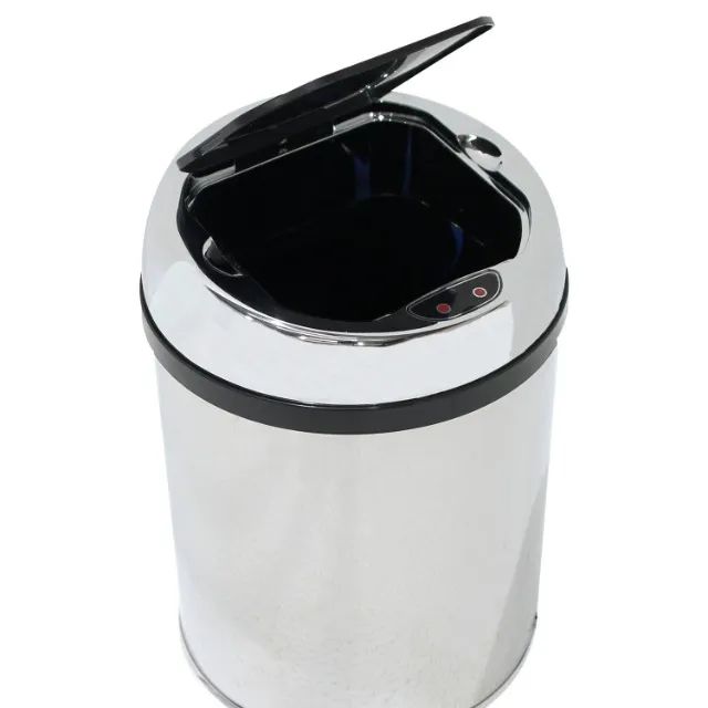 Lixeira Automática Inox com Sensor Balde Interno Removível 3 Litros -Nagano - E008346 - Foto 3