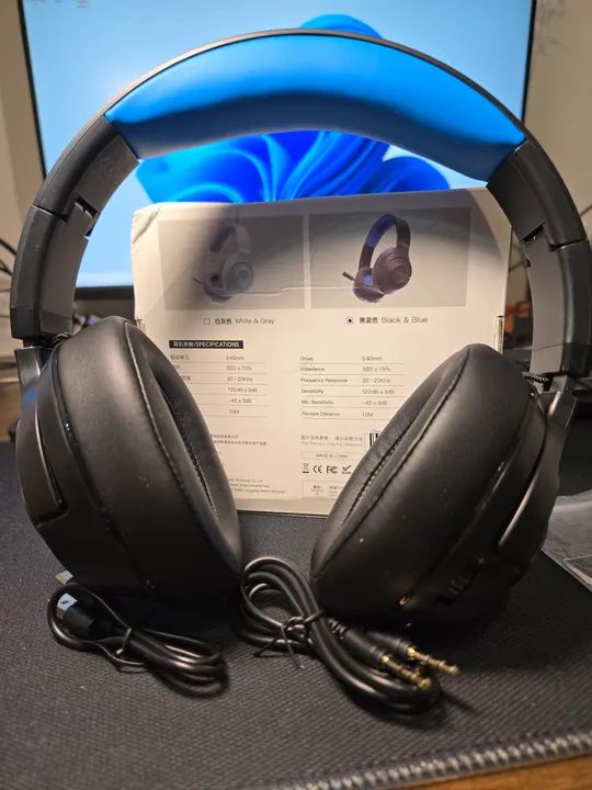 Headset Gamer com Microfone - Novo