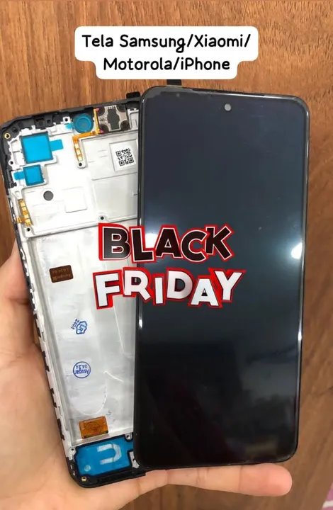 Tela Samsung motorola xiaomi e iphone - faça seu orçamento!