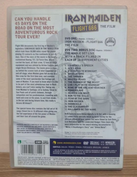 Iron Maiden - Flight 666 (2 DVDs) - Foto 5