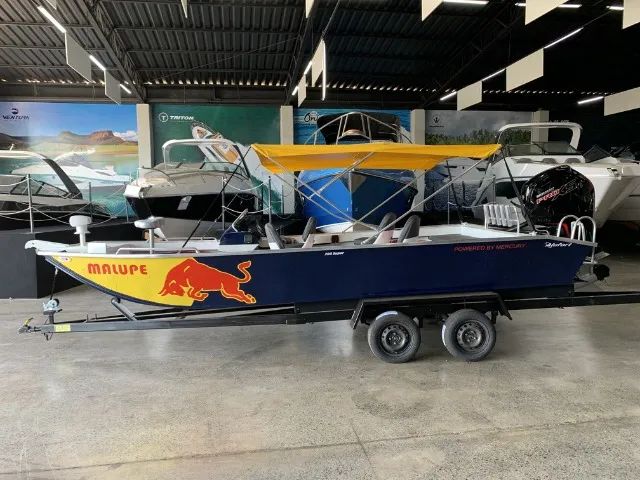 Lancha Aluminio Alufort Super 200 (20 pés) - ñ calaça/leveforte/Petybrasil - Foto 2