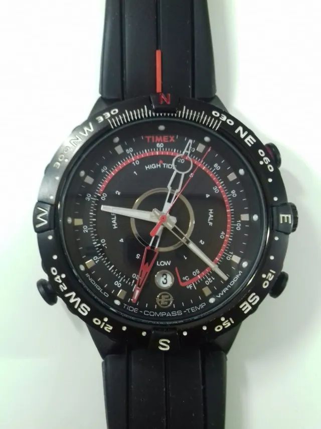 Relógio Timex e-Tide Bússola Estado - Sem detalhes - Estudo GALAXY A53 5G - 8G 128G