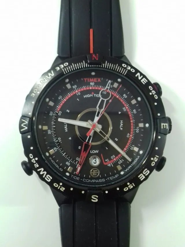 Relógio Timex e-Tide Bússola Estado - Sem detalhes - Estudo GALAXY A53 5G - 8G 128G