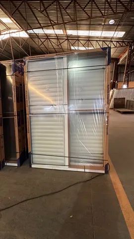 Porta Balcão 120x210x12 Galvanizada ou Aluminio