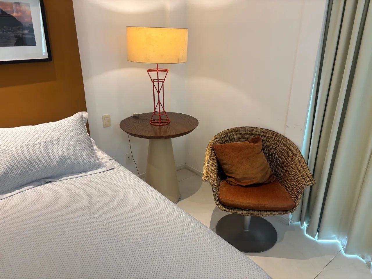 Belíssima suite no Mediterrâneo Flat Barra com facilidades - Foto 4