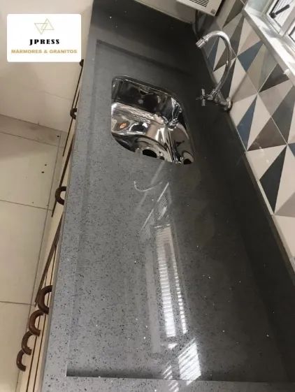 Lavatório/Balcão/Cozinha Planejada - Mármore Cinza Estellar - Foto 6