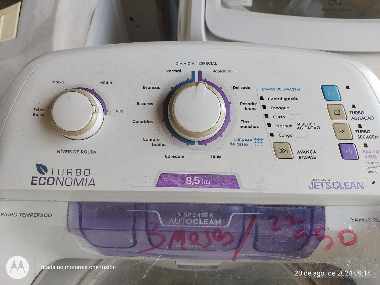 LAVADORA ELECTROLUX LAC09 220V