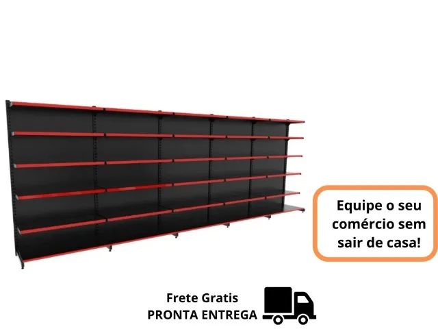 Gondola Polar Preta de Parede