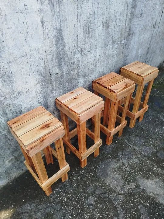 Banquetas de palete. - Foto 3