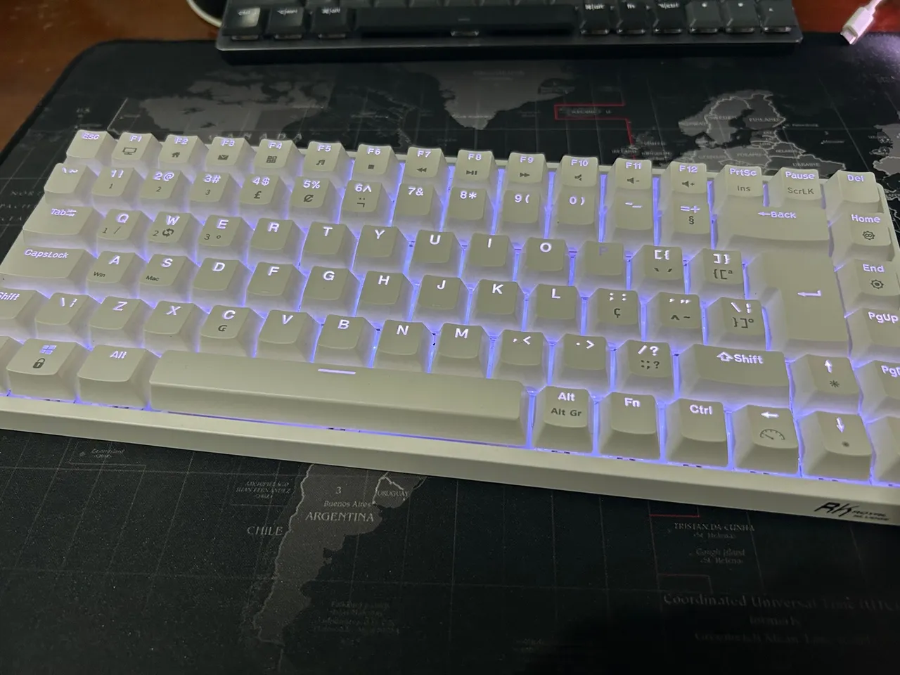 Teclado Mecânico Royal Kludge RK84 Switch Brown