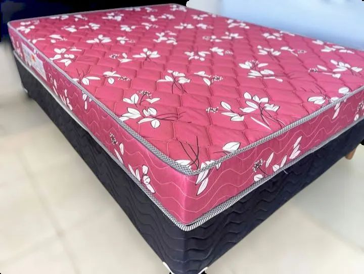 CAMA DE CASAL, COLCHÃO ESPUMA D28