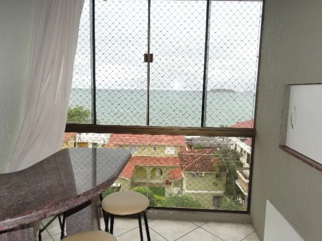 Apto 1 dorm, ar, vista para o mar, Ingleses, Fpolis. SC. COD 186