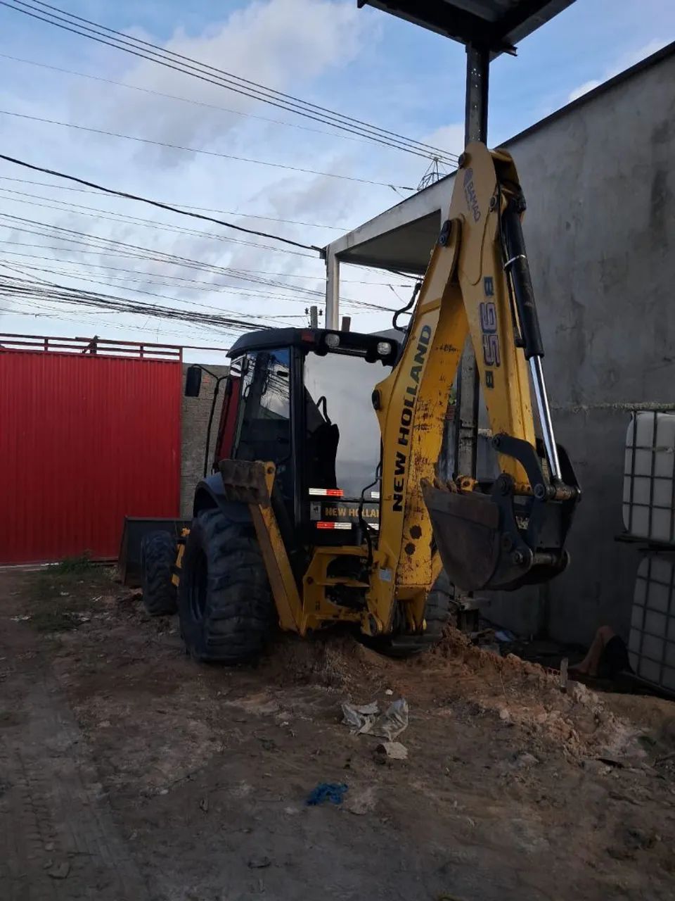 Retroescavadeira New Holland B95B - Foto 2