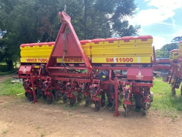 Plantadeira Vence Tudo Panther - SM 11000, 11 Linhas. Fabricação 2017