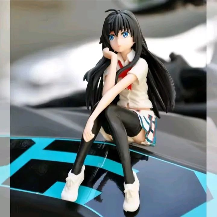 Estatueta Menina japonesa sentada - Foto 3