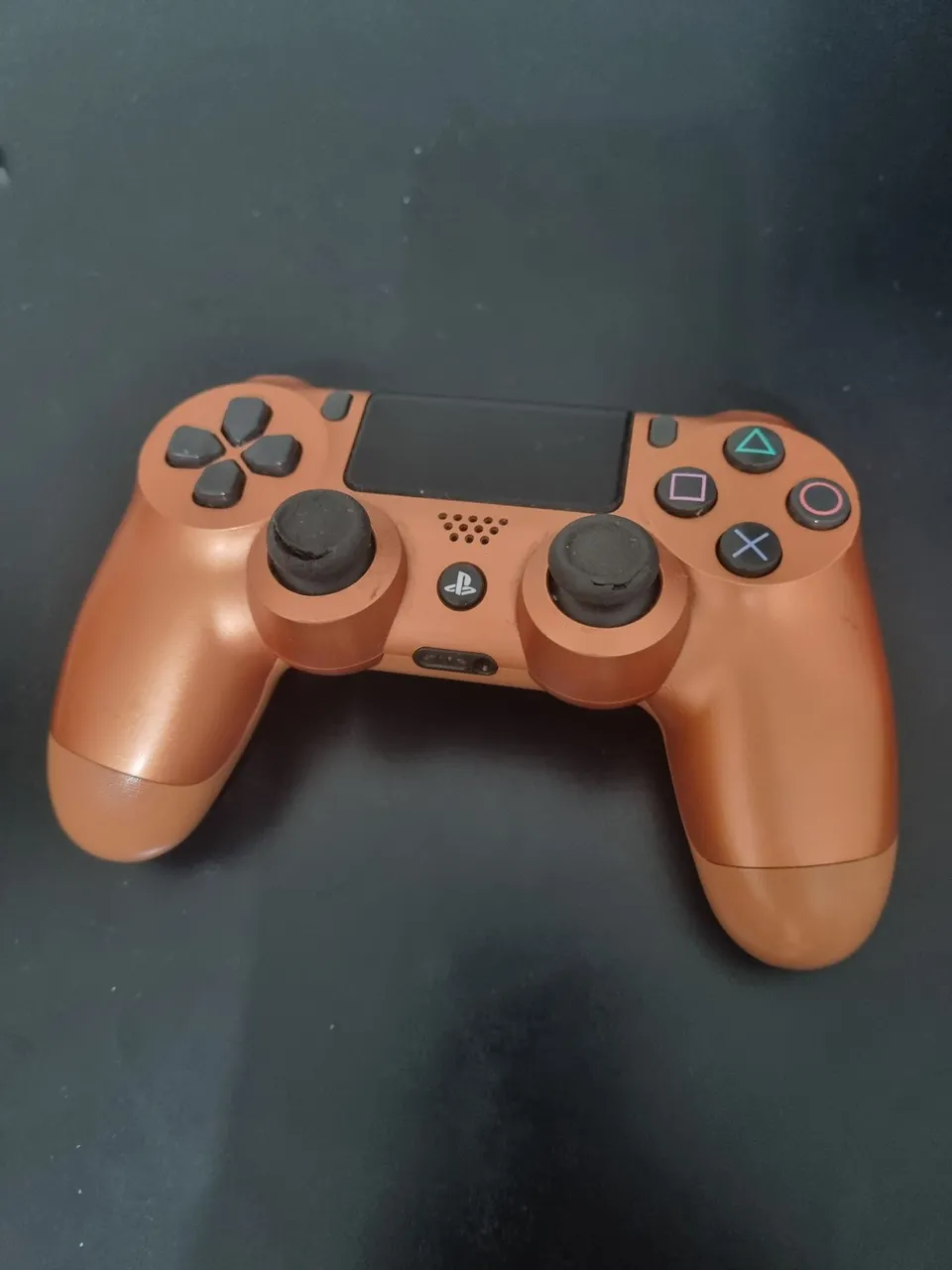 Controle PS4 Dourado