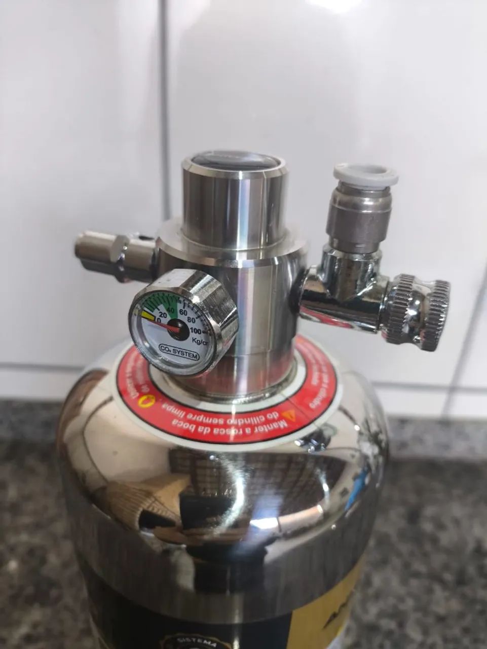 iCO2 MINI / Sistema Gerador de CO2 / Para Chopp e Cerveja / Aquário - Foto 3