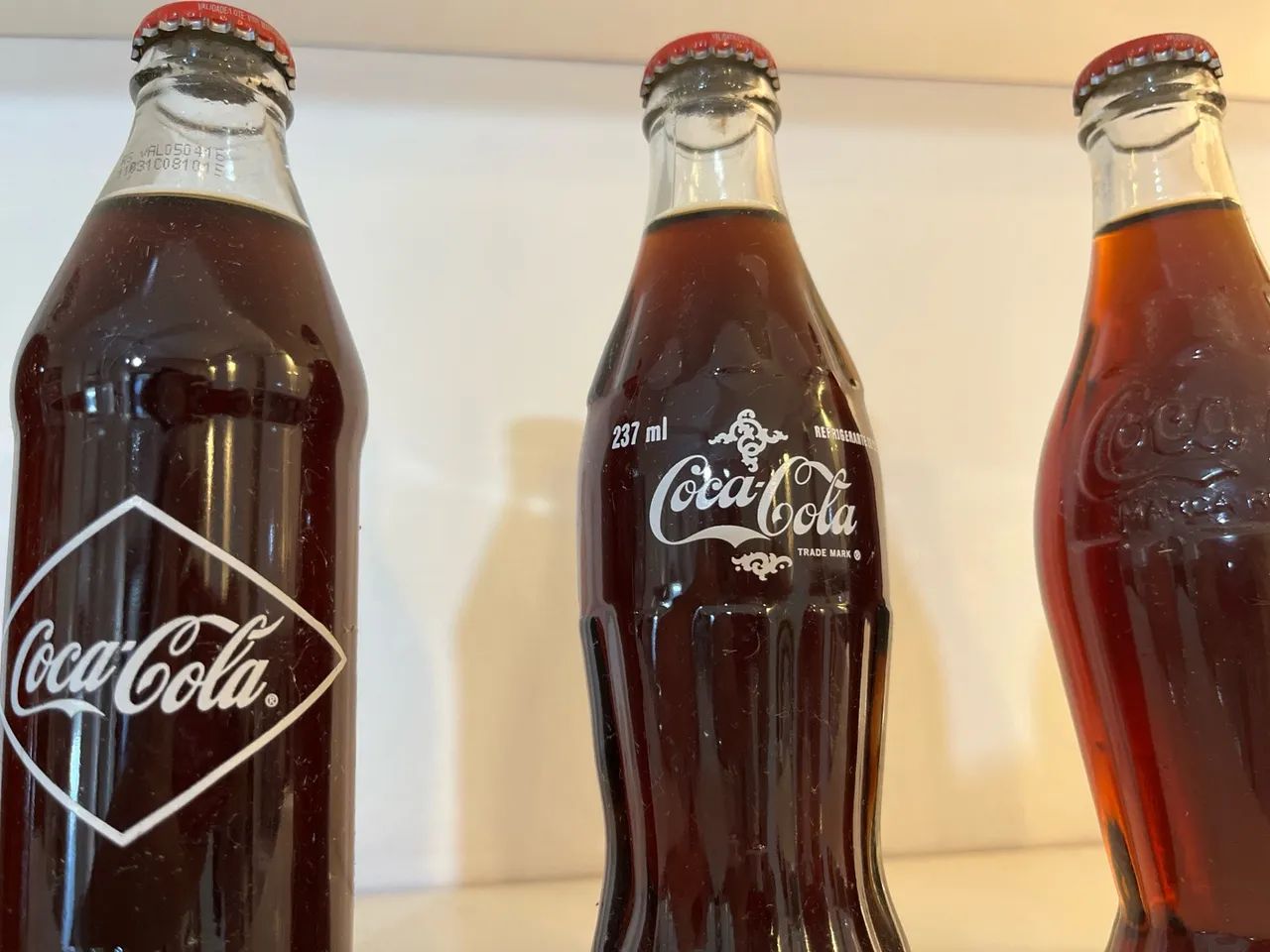Coleção histórica Coca-Cola - 6 garrafas vintage originais (1899 a 1923) - Foto 3