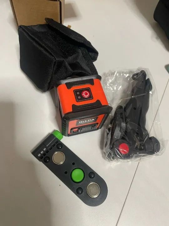 Nível a laser 2 Linhas com Tripé, suporte e bolsa Fazemos entrega - Foto 2