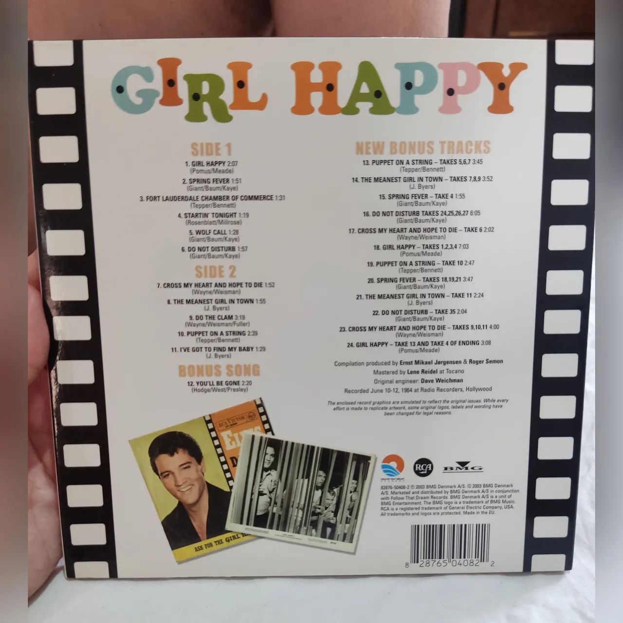 Cd Elvis Presley - Girl happy  - Foto 2