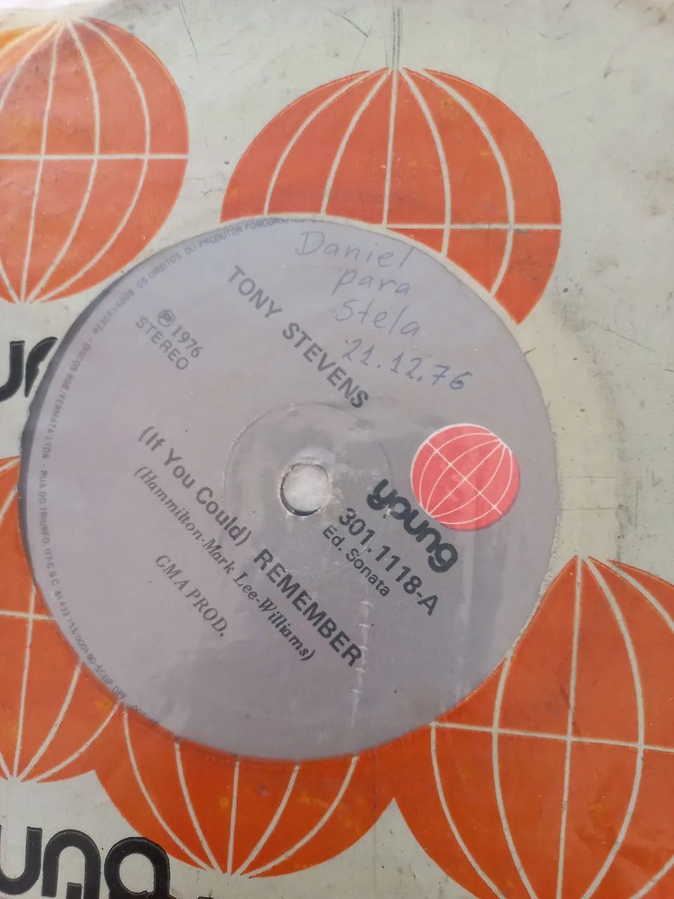 Compact disc de Vinil Tony Stevens - Remember