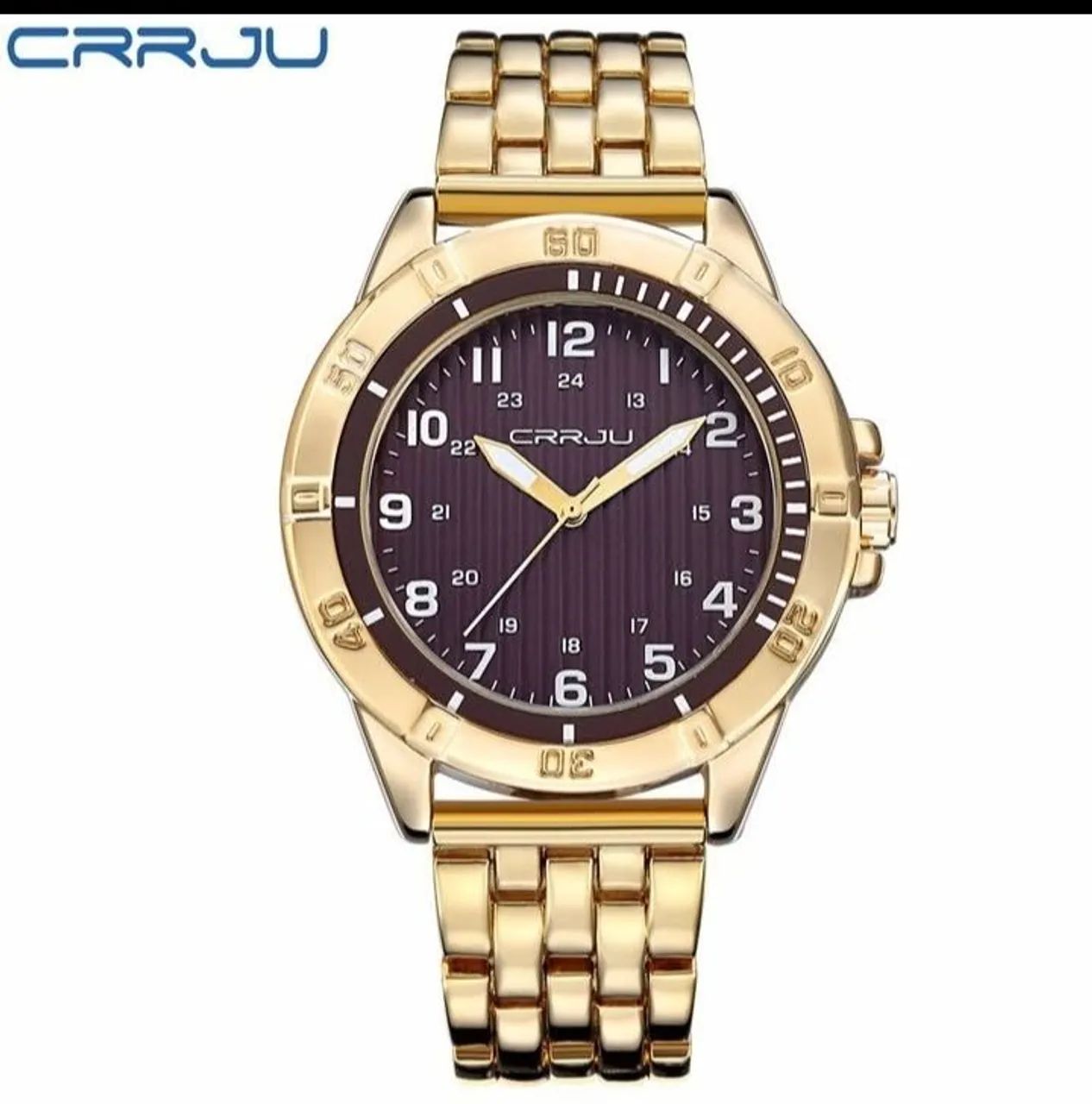 RELÓGIO CRRJU GOLD RUSH,  MODELO IMPORTADO (PRONTA ENTREGA) - Foto 5