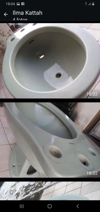 BIDE CELITE NOVO VERDE VALOR 150 BAIRRO BONFIM BH  - Foto 6